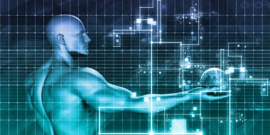 Elektronik raporlama konsept sanat