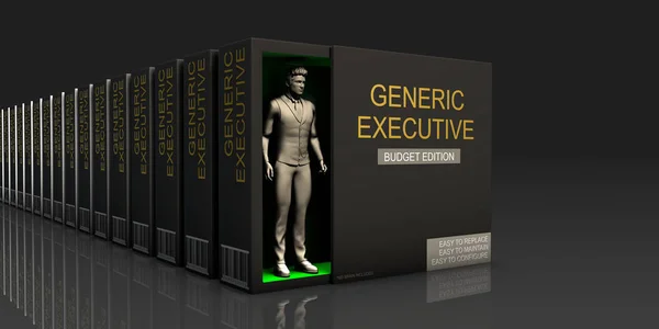 Genéricos Executive Concept Art — Fotografia de Stock