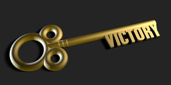La chiave della tua vittoria — Foto Stock