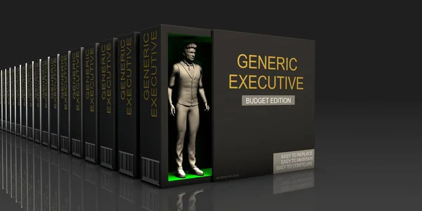 Generic Executive Concept Art Stock Image