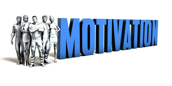 Motivation affärsidé — Stockfoto