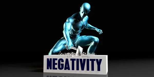 Zbavit se Negativity — Stock fotografie