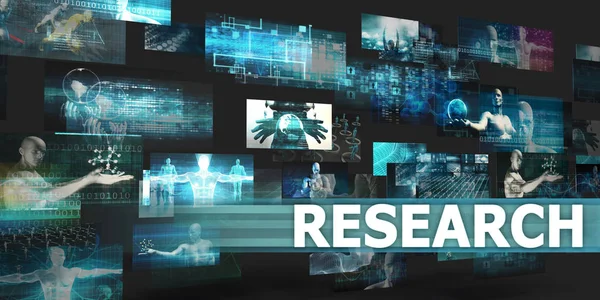 Research Concept Art — Stock Photo, Image