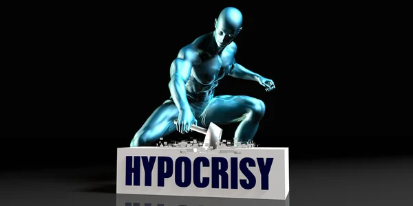 Get Rid of Hypocrisy — Stock Photo, Image