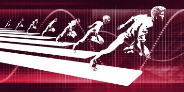 Yaratıcı düşünme konsept sanat