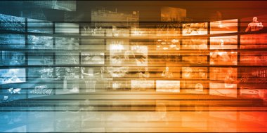 İş teknoloji konsept sanat