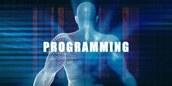 Programmering Concept Art — Stockfoto