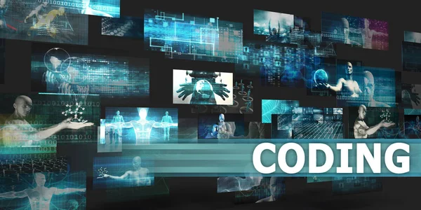 Coding Concept Art — Stock Photo, Image
