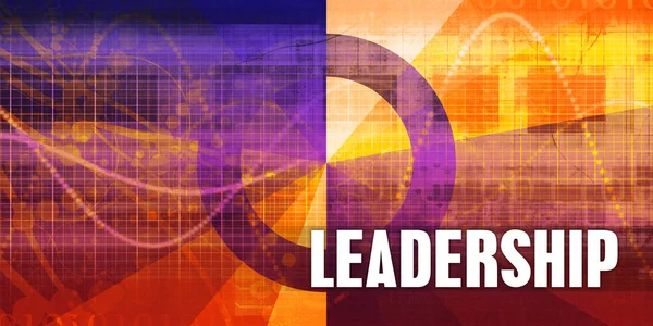 Arte di concetto di leadership — Foto Stock