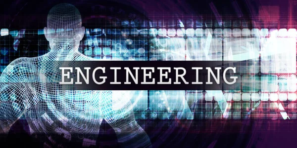 Engineering Industry Concept Art — Stock Photo, Image