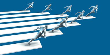 başarı için yarış