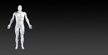 Vücut sistemi konsept sanat