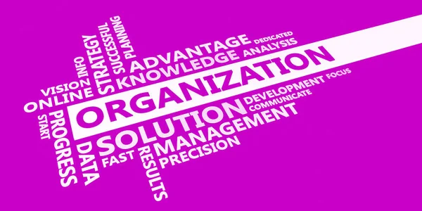Organization Business Idea — Stock Photo, Image