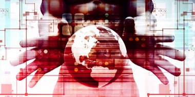 Teknoloji konsept sanat