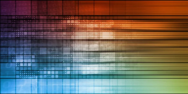 Pixelated bakgrund Begreppskonst — Stockfoto