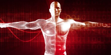 Bilim araştırma konsept sanat