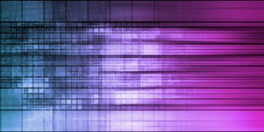 Büyük veri konsept sanat