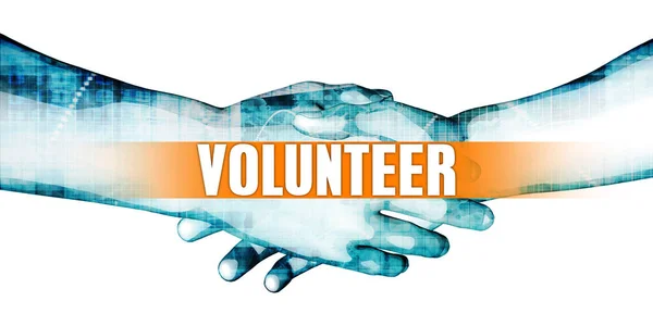 Volunteer Concept Art — Stock Photo, Image