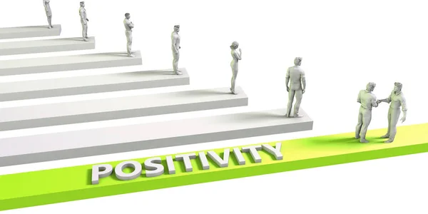 Positivity Concept Art — Stock Photo, Image