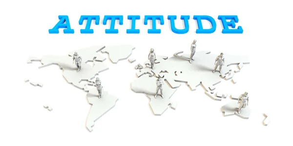 Atitude Global Business — Fotografia de Stock