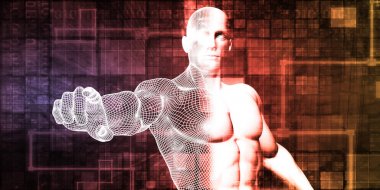 Güvenlik sistemi soyut