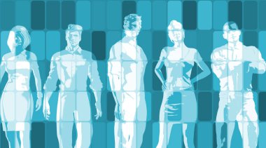 İş başlangıç konsept sanat