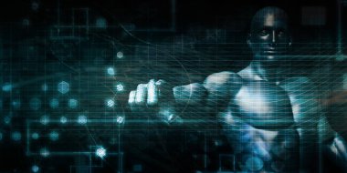 Adam sanal verilerle çalışma