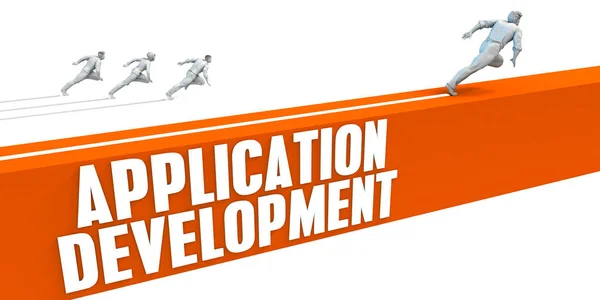 Application Development Concept Art — Stock Photo, Image
