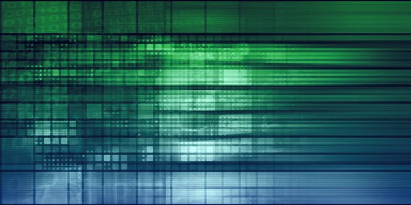 Concepto de integración de datos Art —  Fotos de Stock