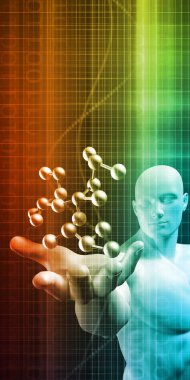 Bilim teknoloji konsept sanat