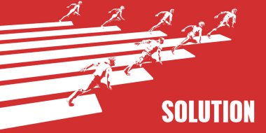 Çözüm konsept sanat