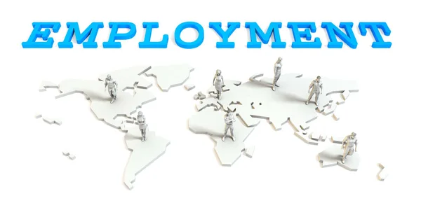 Employment Global Business — Stock Photo, Image