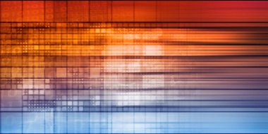 Teknoloji mozaik arka plan