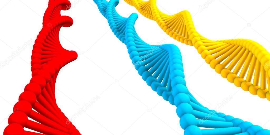DNA Strand Concept Art
