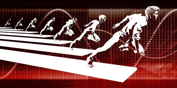 Güvenli ağ konsept sanat