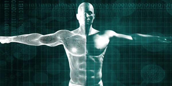 Fütüristik teknoloji konsept sanat