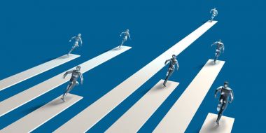 Kazanma stratejisi konsept sanat