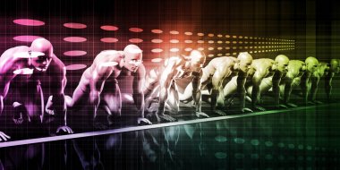 Pazar araştırması konsept sanat