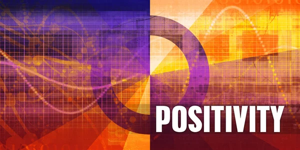 Concepto de positividad Arte — Foto de Stock