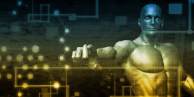 Adam sanal verilerle çalışma