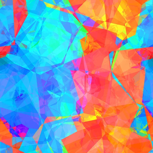 Colorful Watercolor Gem Pattern — Stock Photo, Image