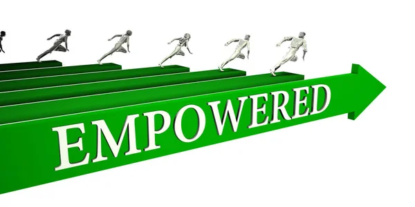 Empowered Opportunities Concept Art — Stock Photo, Image