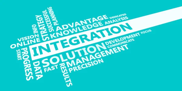 Integration Presentation Background — Stock Photo, Image