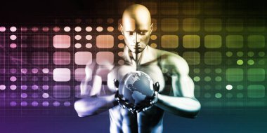 İş zeka kavramı sanat