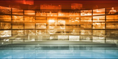 Dijital multimedya konsept sanat