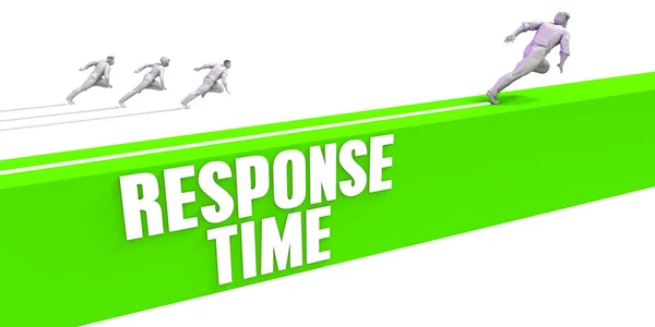 Response Time Concept Art — Stock Photo, Image