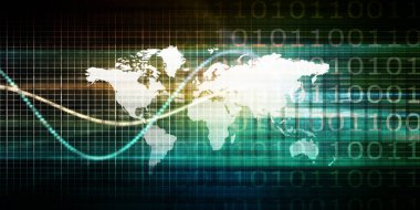 Teknoloji sanayi konsept sanat