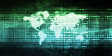 Dünya çapında iş konsept sanat