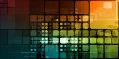 Veri tümleştirme konsept sanat