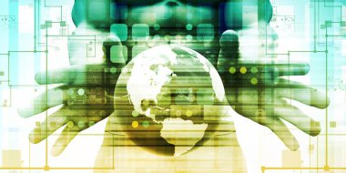 Elektronik ticaret kavramı sanat